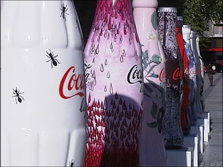 Botellas de coca cola