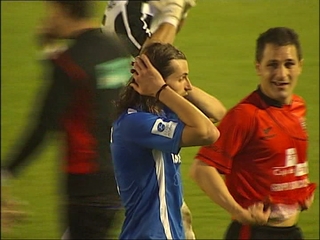 El Real Oviedo no ofreció buena imagen en su visita al Mirandés y acabó cosechando una merecida derrota