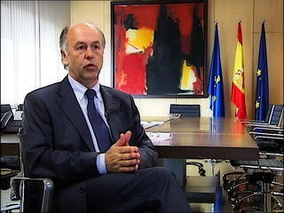 El consejero de Economía y Hacienda, Jaime Rabanal