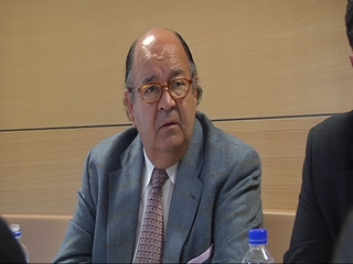  El cabeza de lista de Foro Asturias al Congreso de los Diputados, Enrique Álvarez Sostres