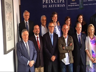 Miembros del jurado del premio Príncipe de Asturias de las Letras 2012