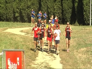 Carrera de cross a favor de la Fundación Meniños