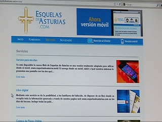 Página web esquelasdeasturias.com