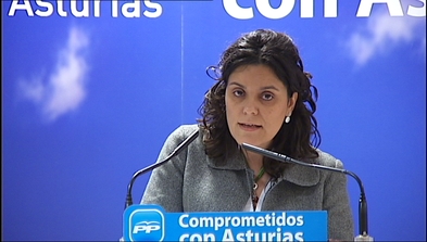 Beatrix Polledo, presidenta de la Junta Local del PP de Siero