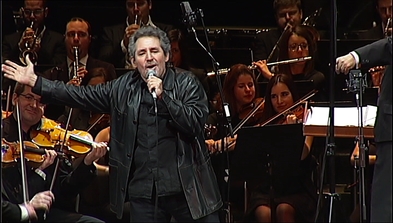 Miguel Ríos durante su actuación