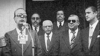 Inauguración de la Escuela de Mareo en 1978