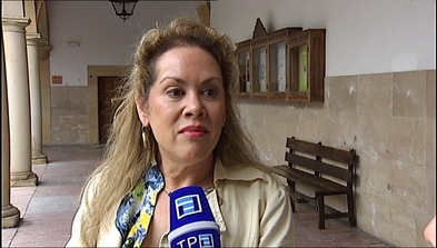 Susana Rivera, viuda de Ángel González
