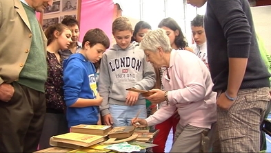 Encuentro intergeneracional en el Instituto de Vegadeo