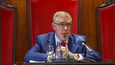 El presidente del Tribunal Superior de Justicia de Asturias (TSJA), Ignacio Vidau