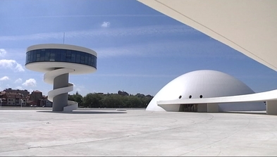 Centro Niemeyer, en Avilés.