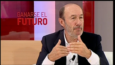   El líder del PSOE, Alfredo Pérez Rubalcaba
