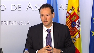 El consejero de presidencia, Guillermo Martínez
