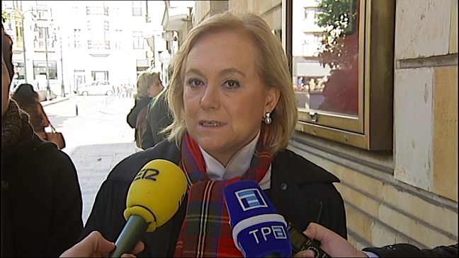 La presidenta del PP de Asturias, Mercedes Fernández