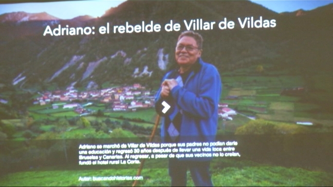 El dueño del hotel rural Adriano en la web de buscandhistorias.com
