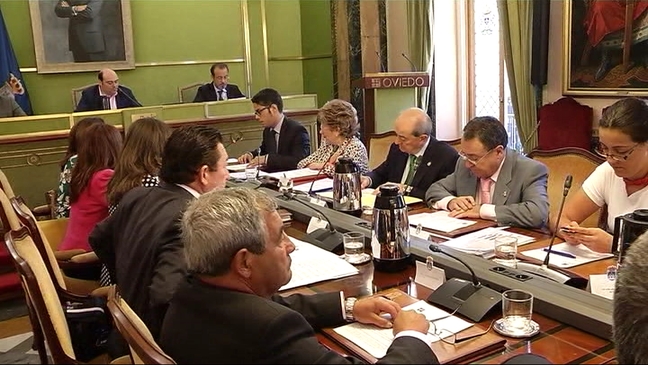 Pleno del Ayuntamiento de Oviedo 