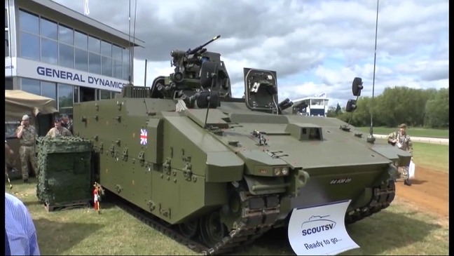 El gobierno británico encarga 589 carros de combate cuyo prototipo se está fabricando en Trubia
