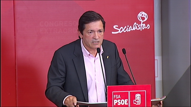 El Presidente del Principado y secretario general de la Federación Socialista Asturiana (FSA-PSOE), Javier Fernández