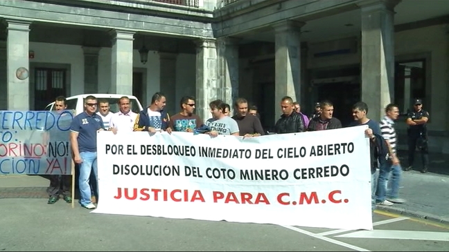 Protesta de los trabajadores de CMC