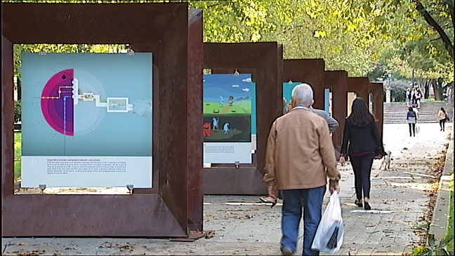 Muestra, 'Imágenes con química' en el campo de San Francisco de Oviedo