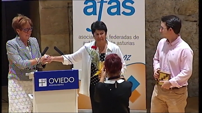 Un momento de la celebración del Día del Autónomo en Oviedo