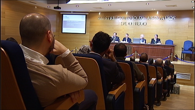 Jornadas sobre Corrupción en el colegio de abogados de Oviedo
