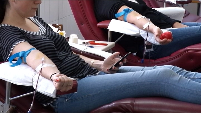 Donantes de sangre