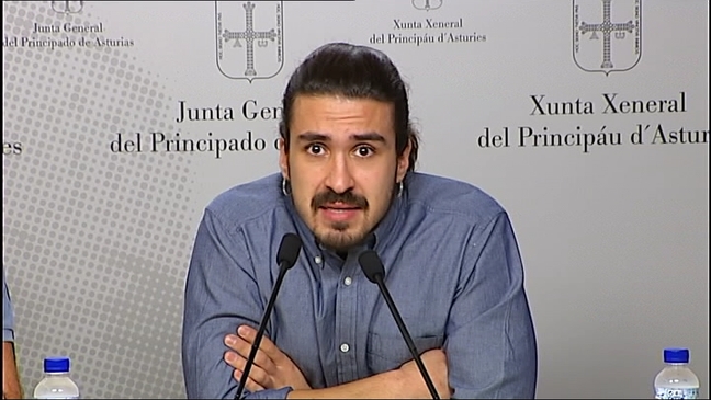 El diputado de Podemos en la Junta, Andrés Fernández