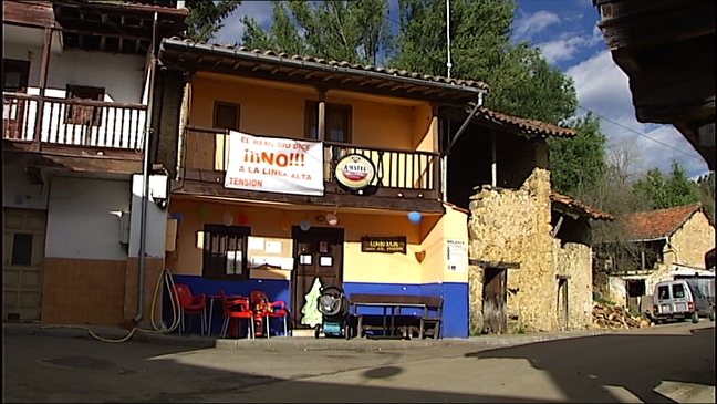 Casa de Nava donde se produjo el incendio