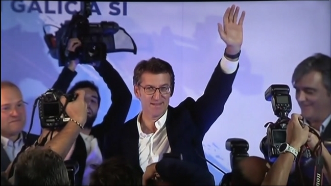Alberto Núñez Feijóo consolida su mayoría absoluta en Galicia