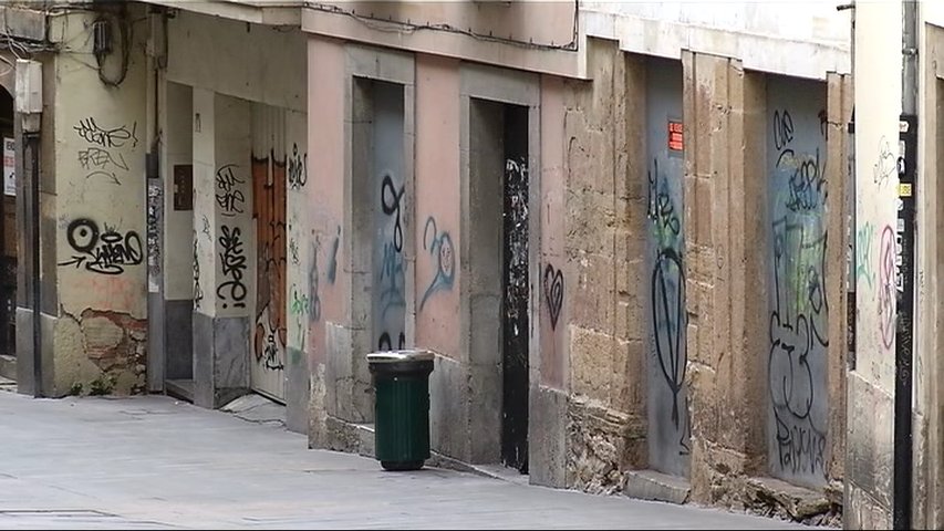 Grafitis en Oviedo
