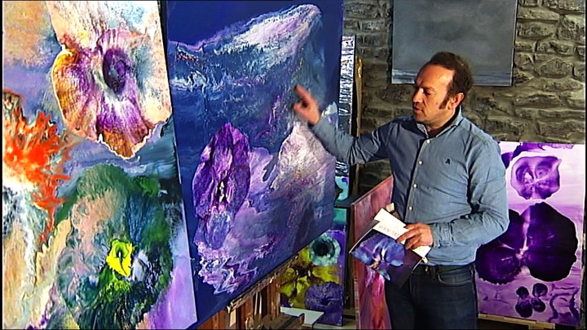 El pintor Guillermo Simón
