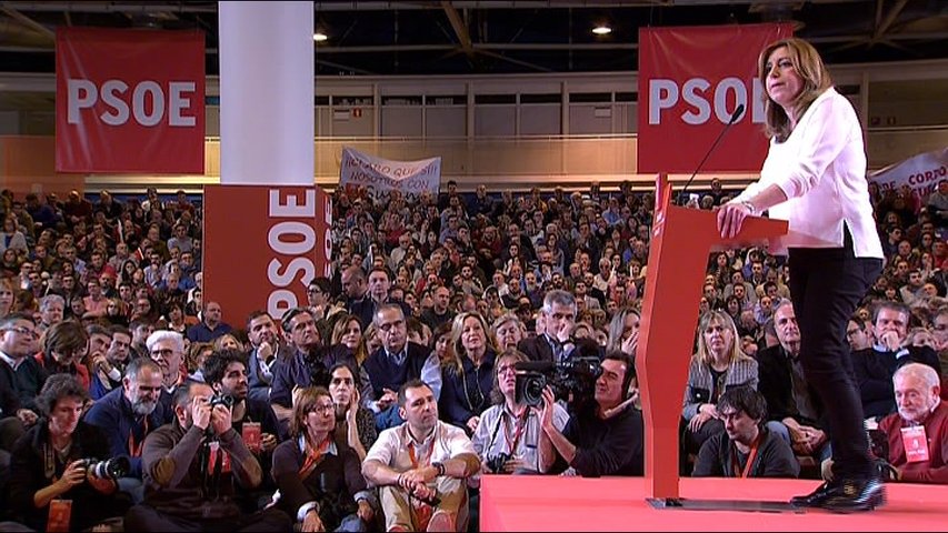  La presidenta andaluza del PSOE, Susana Díaz