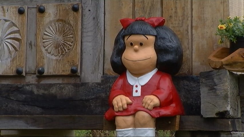 Mafalda ya tiene su sitio en Reconcos del Muñón
