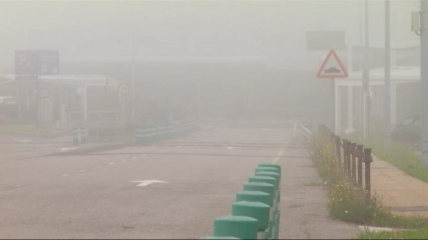 Niebla en el Aeropuerto de Asturias