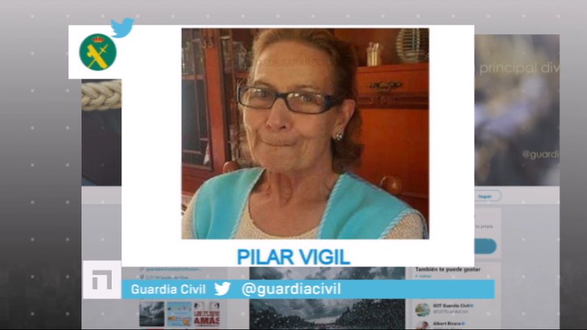 Pilar Vigil, desaparecida en Langreo