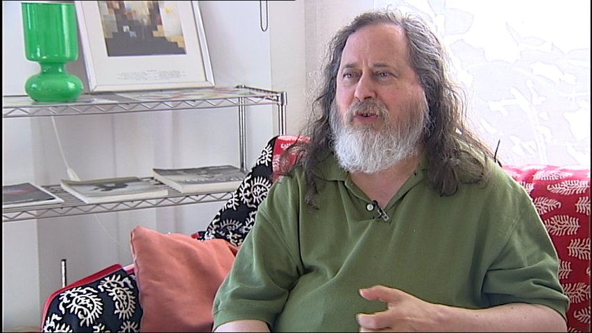El informático, Richard Stallman