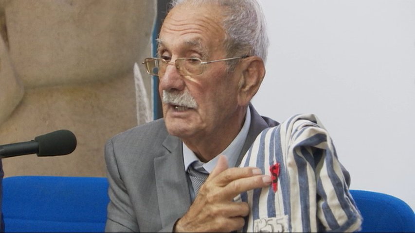 Vincent García , último superviviente español del campo de concentración alemán de Buchenwald