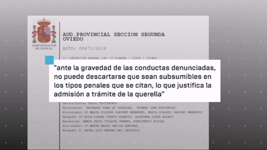 Extracto de la denuncia interpuesta contra el psiólogo forense Ramón Vilalta