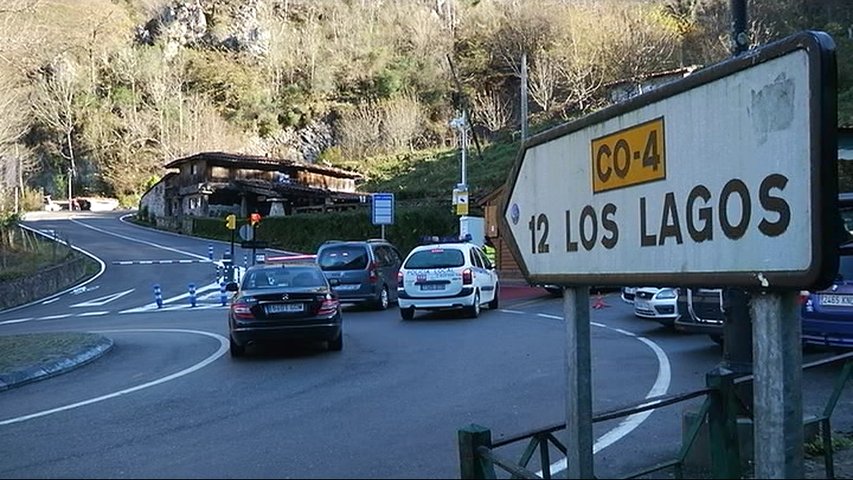 Acceso a los Lagos de Covadonga