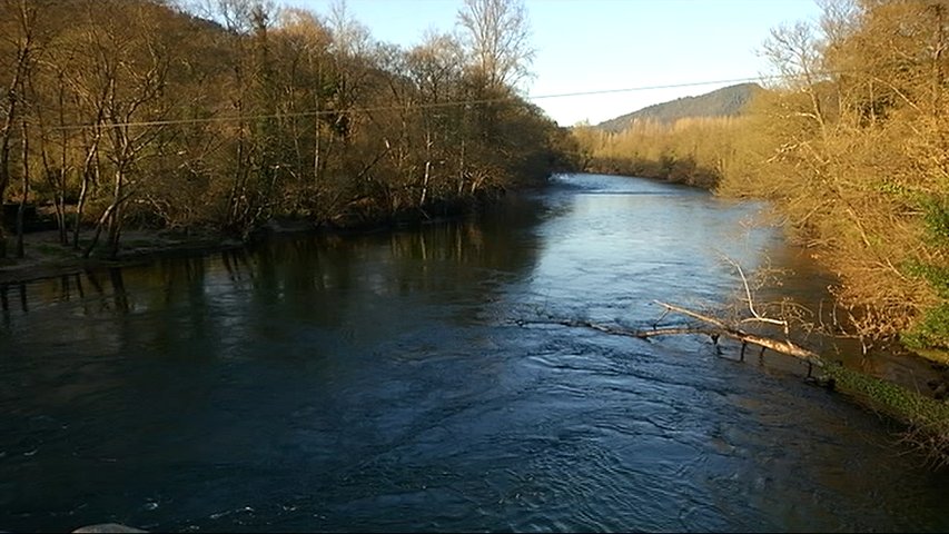 Vista del río Narcea