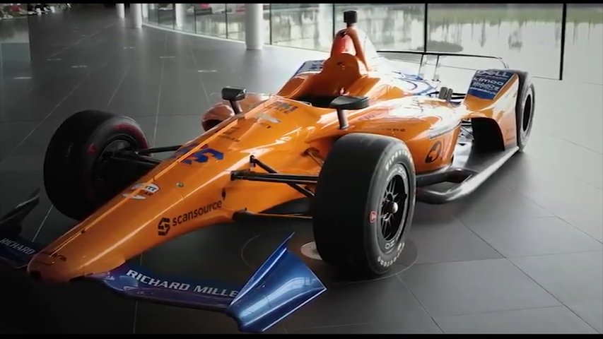 Monoplaza de Alonso para las 500 Millas de Indianápolis