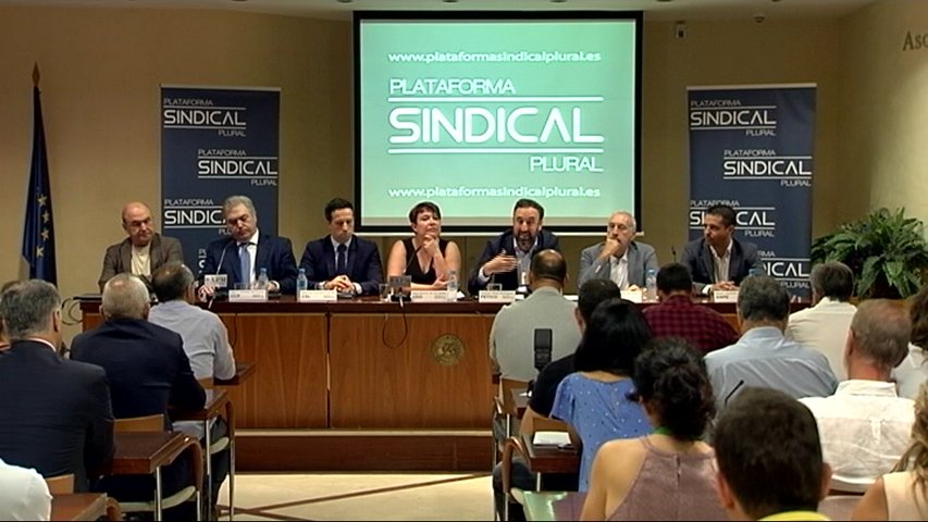 Plataforma sindical plural que reúne a varios sindicatos españoles