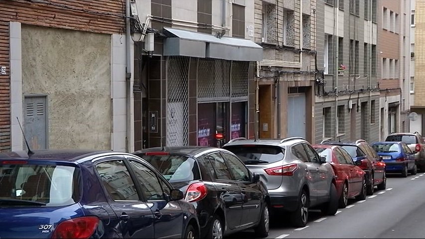 Una de las calles de Gijón donde se produjeron esta madrugadas varios altercados