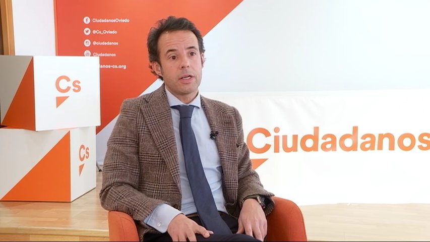 Nacho Cuesta, portavoz de Cs en Asturias
