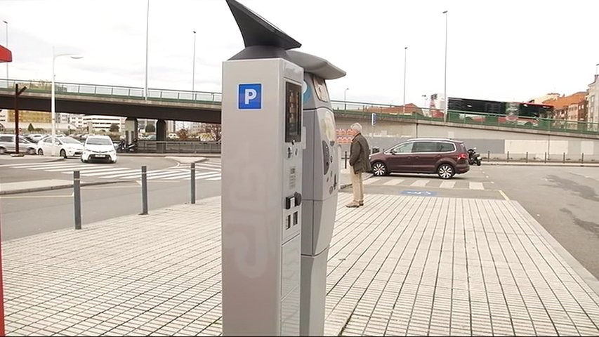 Nuevos parquimetros en Gijón