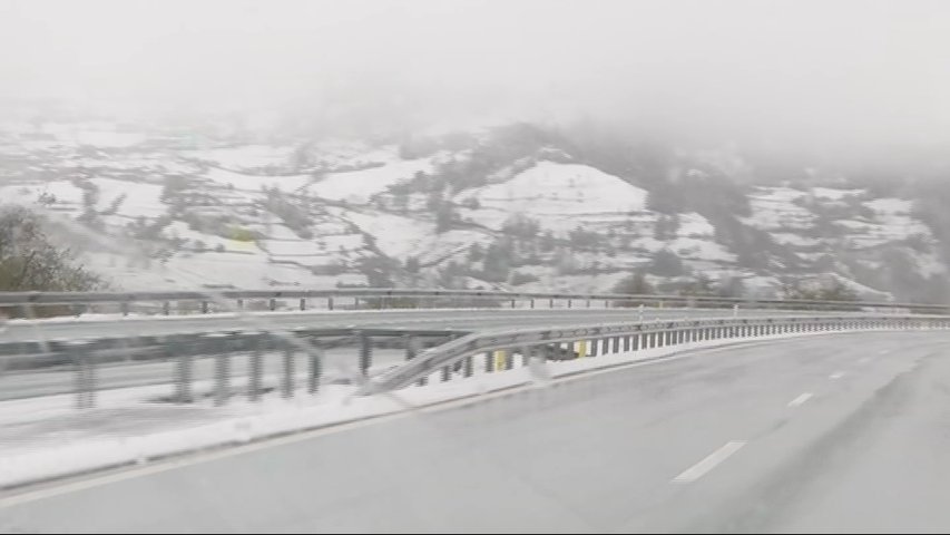 Un accidente obliga a cortar autopista del Huerna en sentido Asturias - Noticias RTPA