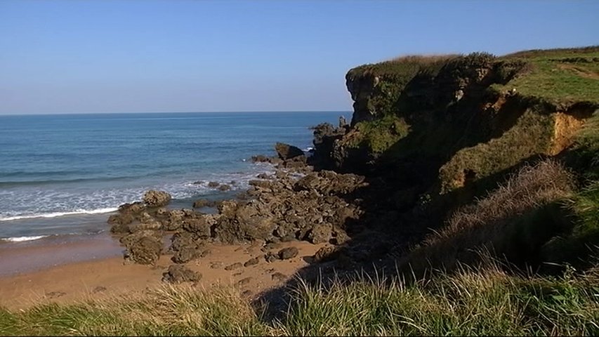 Playa de La Espasa en Caravia