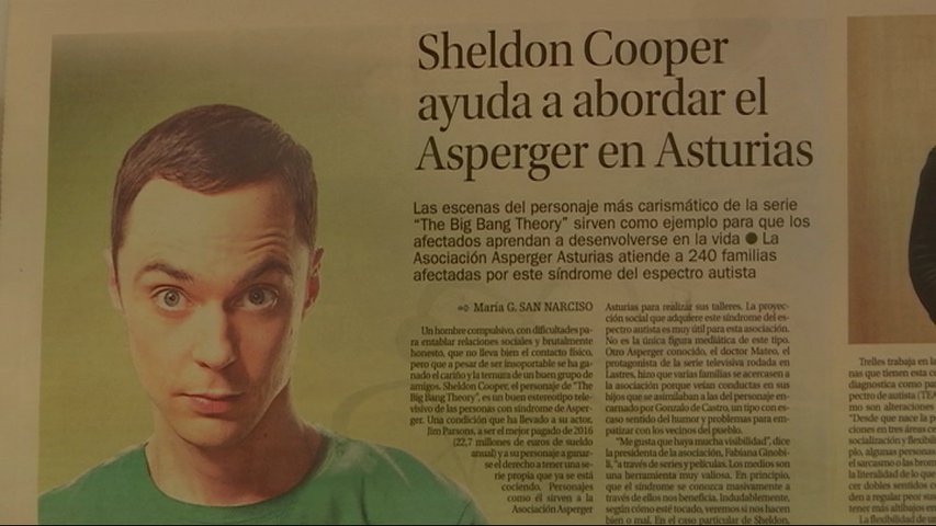 Día Internacional del Asperger, imagen de Sheldon Cooper