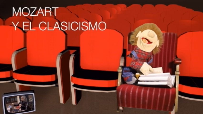 La marioneta Evaristo es la encargada de conducir el nuevo programa 'Música en la Escuela'