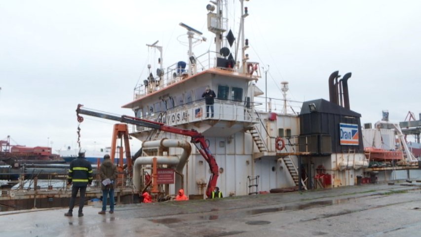 El mayor buque europeo desmantelado en España será reciclado en El Musel